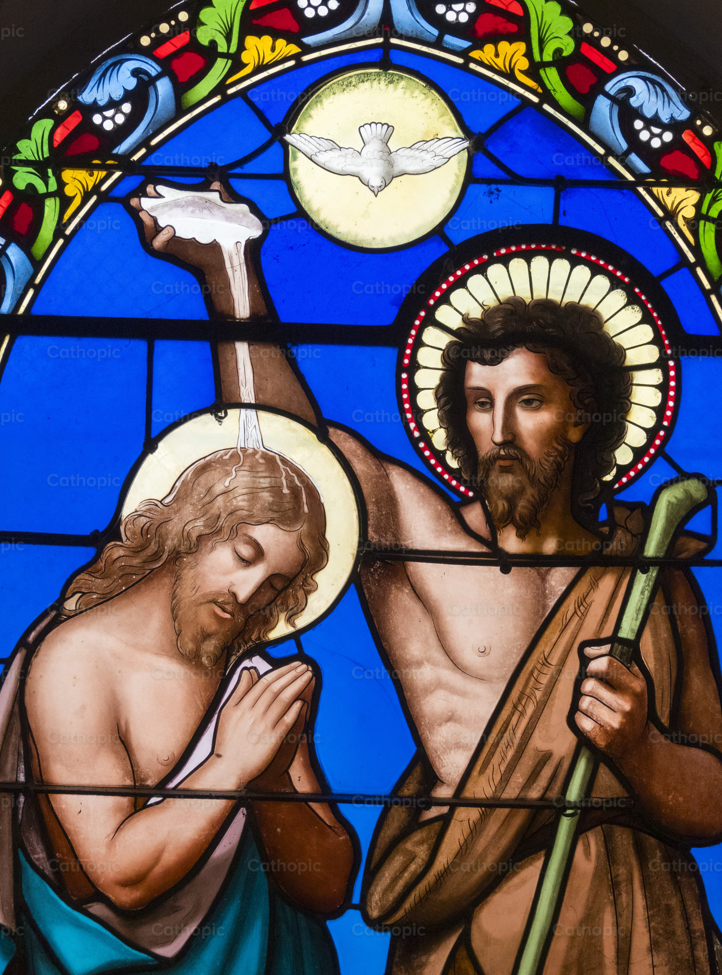 Baptism of Jesus by John the Baptist | Cathopic