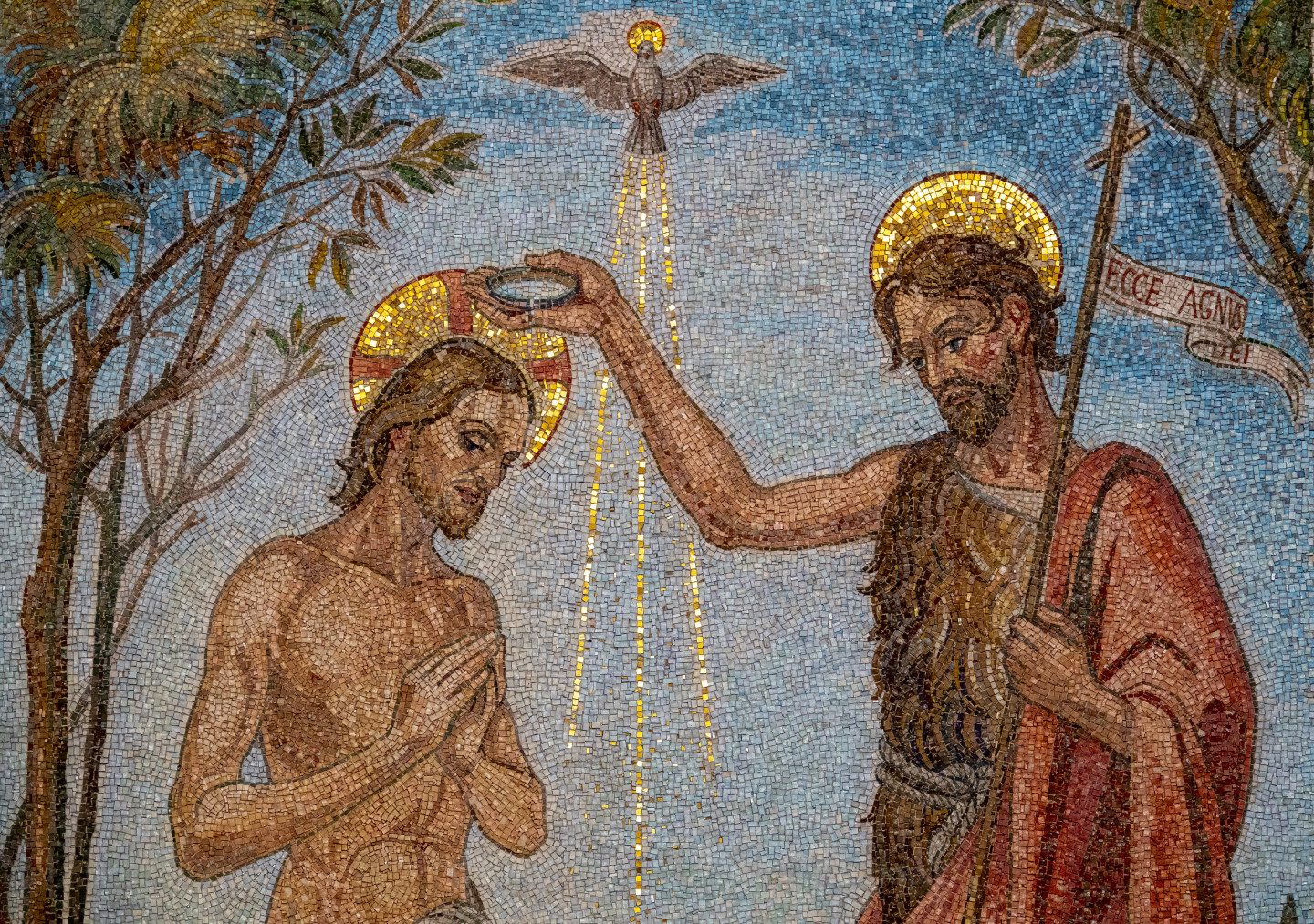 Baptism of Jesus by John the Baptist | Cathopic