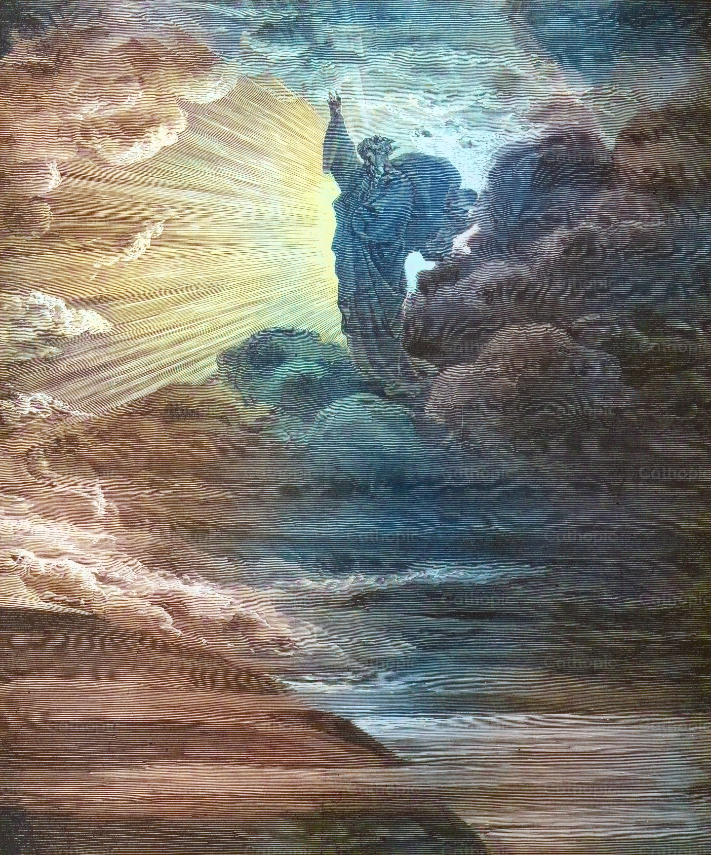 God Creates Light | Cathopic