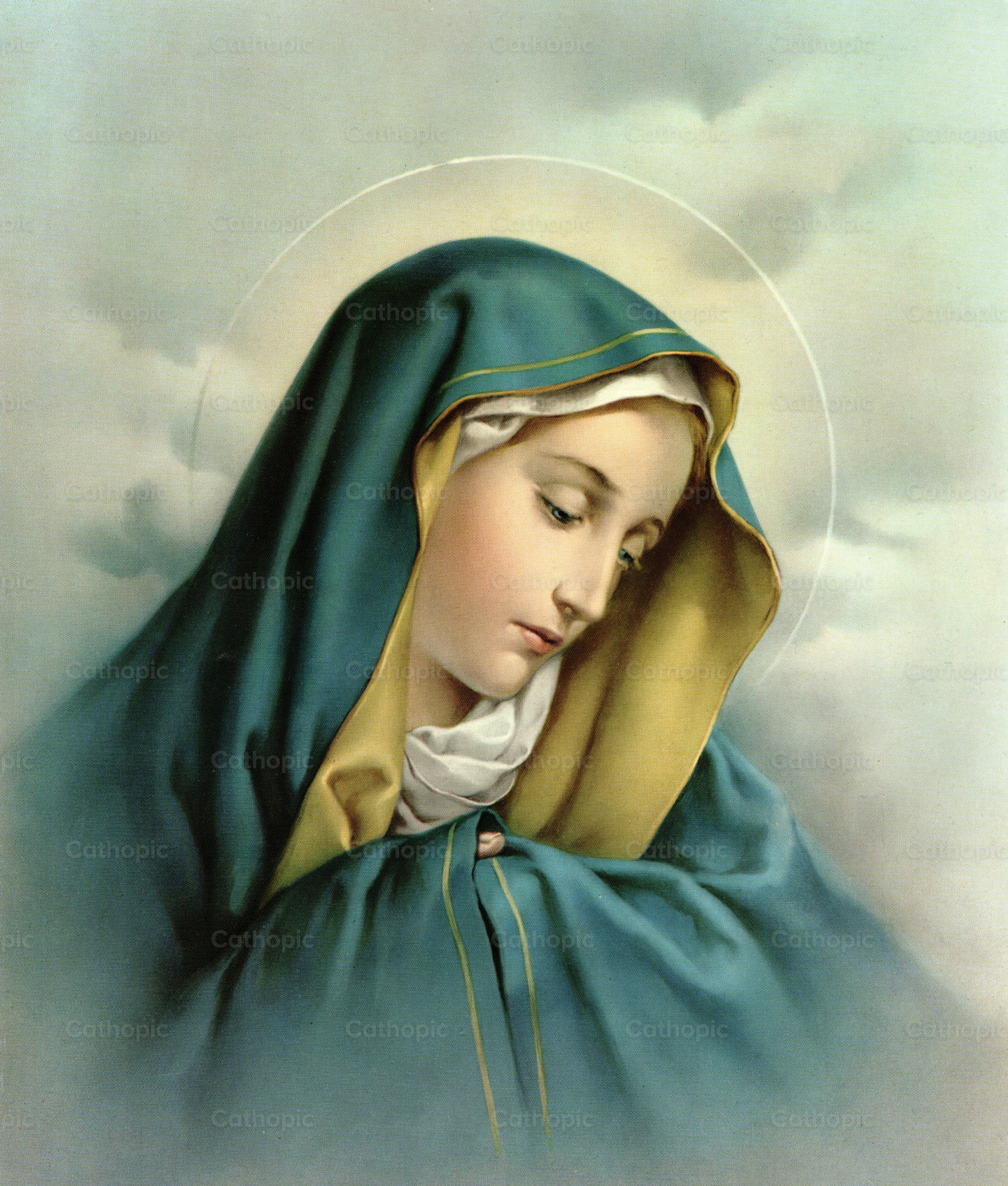 Virgen María - Dolorosa | Cathopic