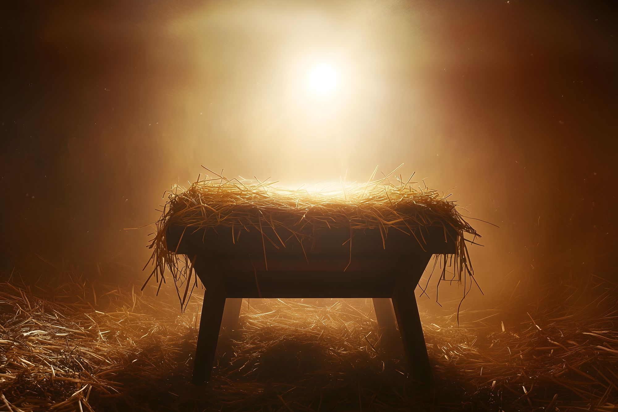 Image of the humble manger.