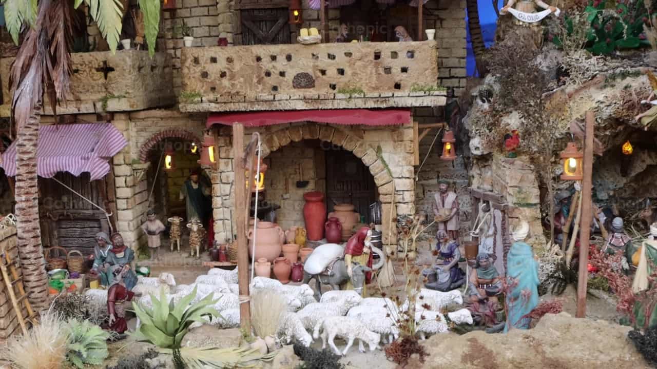 Nacimiento de Jesus - Banco de vídeos católicos - Fotografía por Frames Cristianos