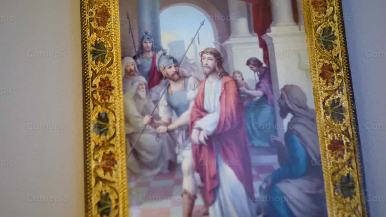 Via-Sacra (cena 4) - Vídeos católicos de stock - Foto de Cathopic