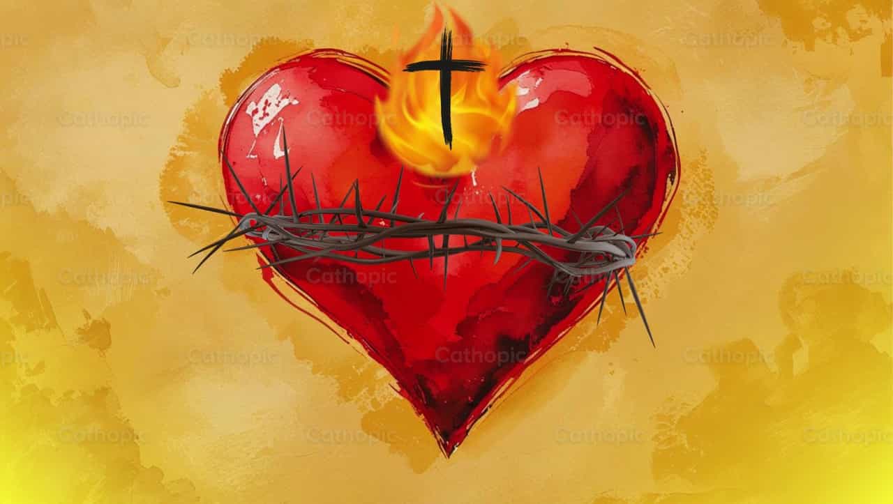 Corazón de Jesús - Banco de vídeos católicos - Fotografía por Araceli Flores