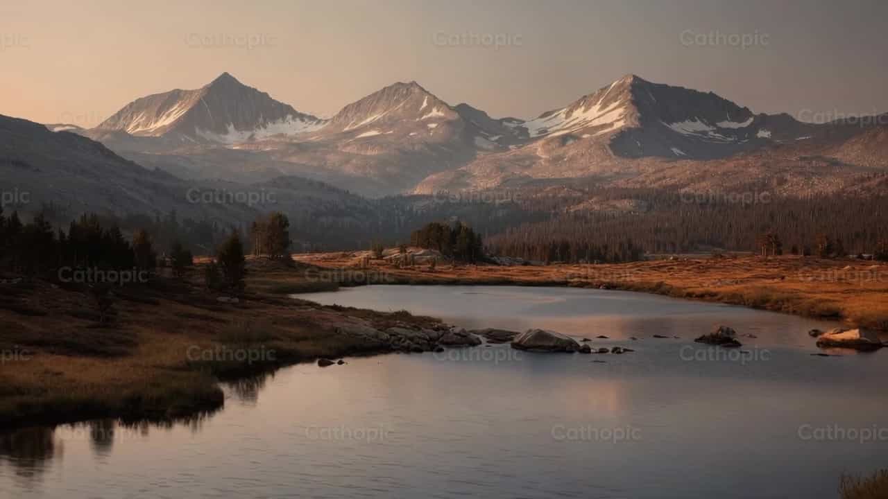 Alpensee und Berge: göttliche Erhabenheit - Katholische Stock-Videos - Foto von Diócesis de Córdoba