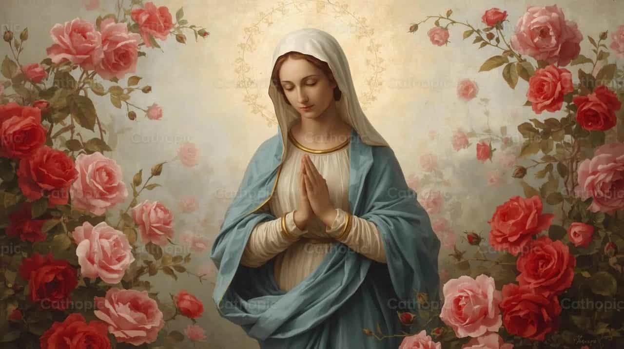 Virgen María - Banco de vídeos católicos - Fotografía por Araceli Flores