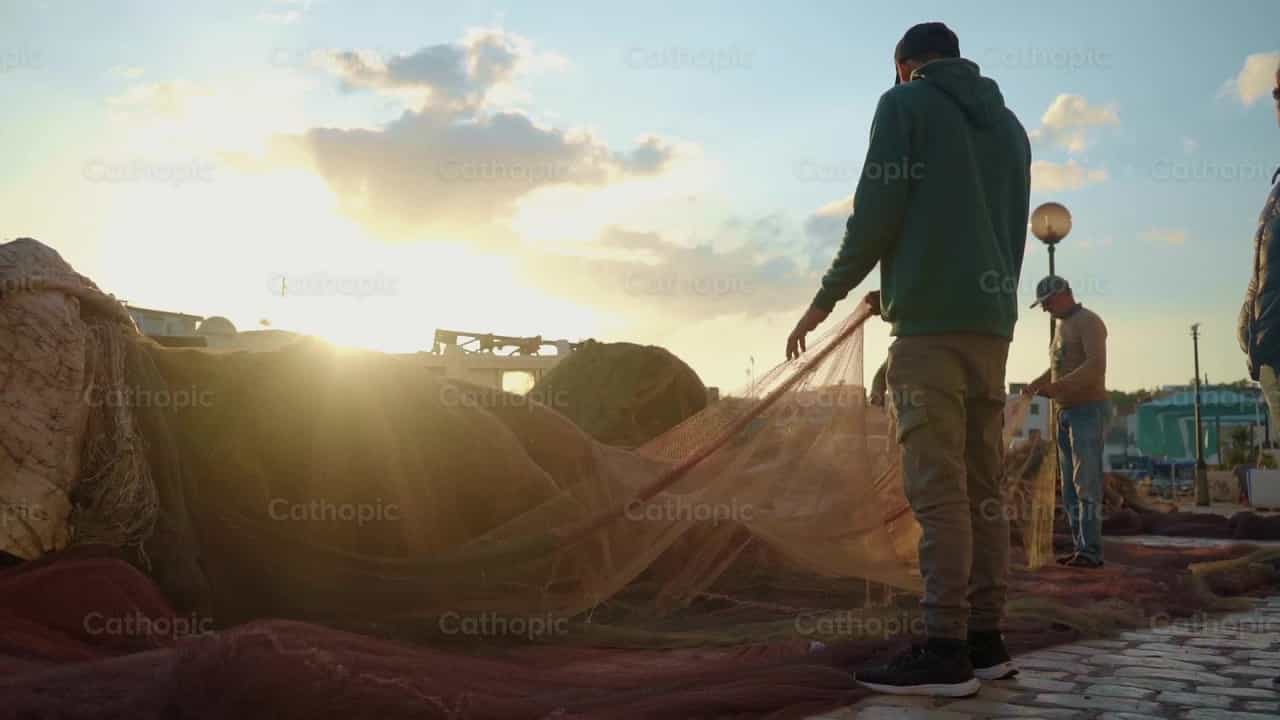 Pescadores - Banco de vídeos católicos - Fotografía por Lupe Belmonte
