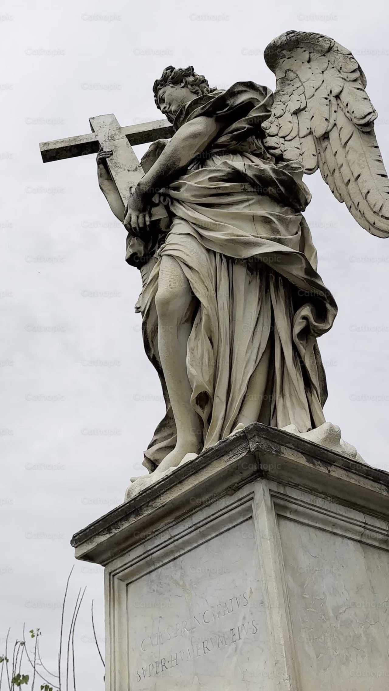 Ángel de la cruz - Banco de vídeos católicos - Fotografía por Eduardo Perdomo
