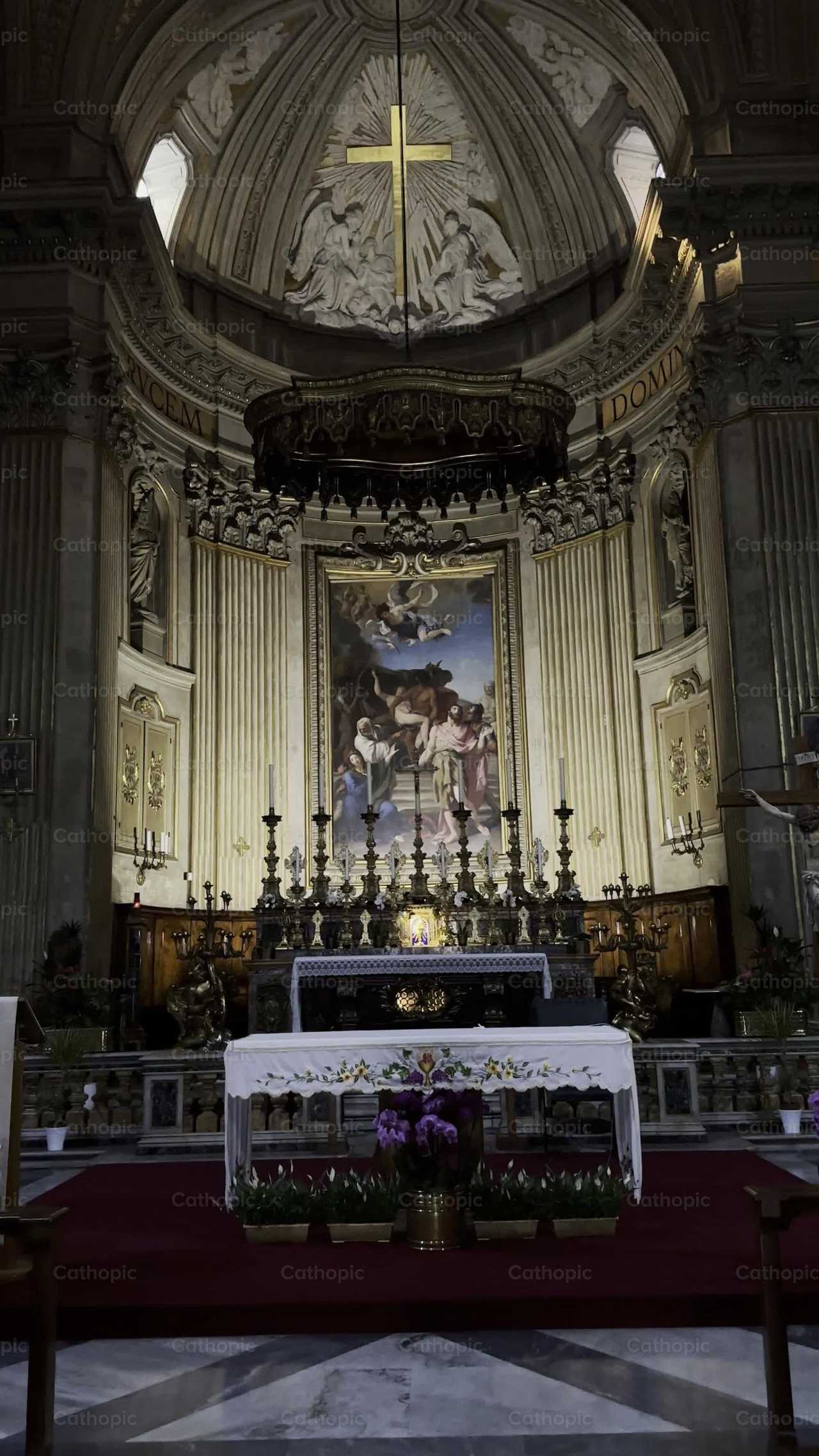 Basílica de San Eustaquio - Banco de vídeos católicos
