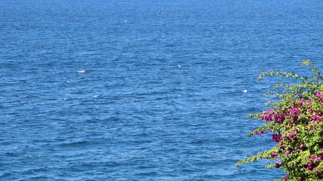 Oceano azul - Banco de vídeos católicos - Fotografía por Frames Cristianos