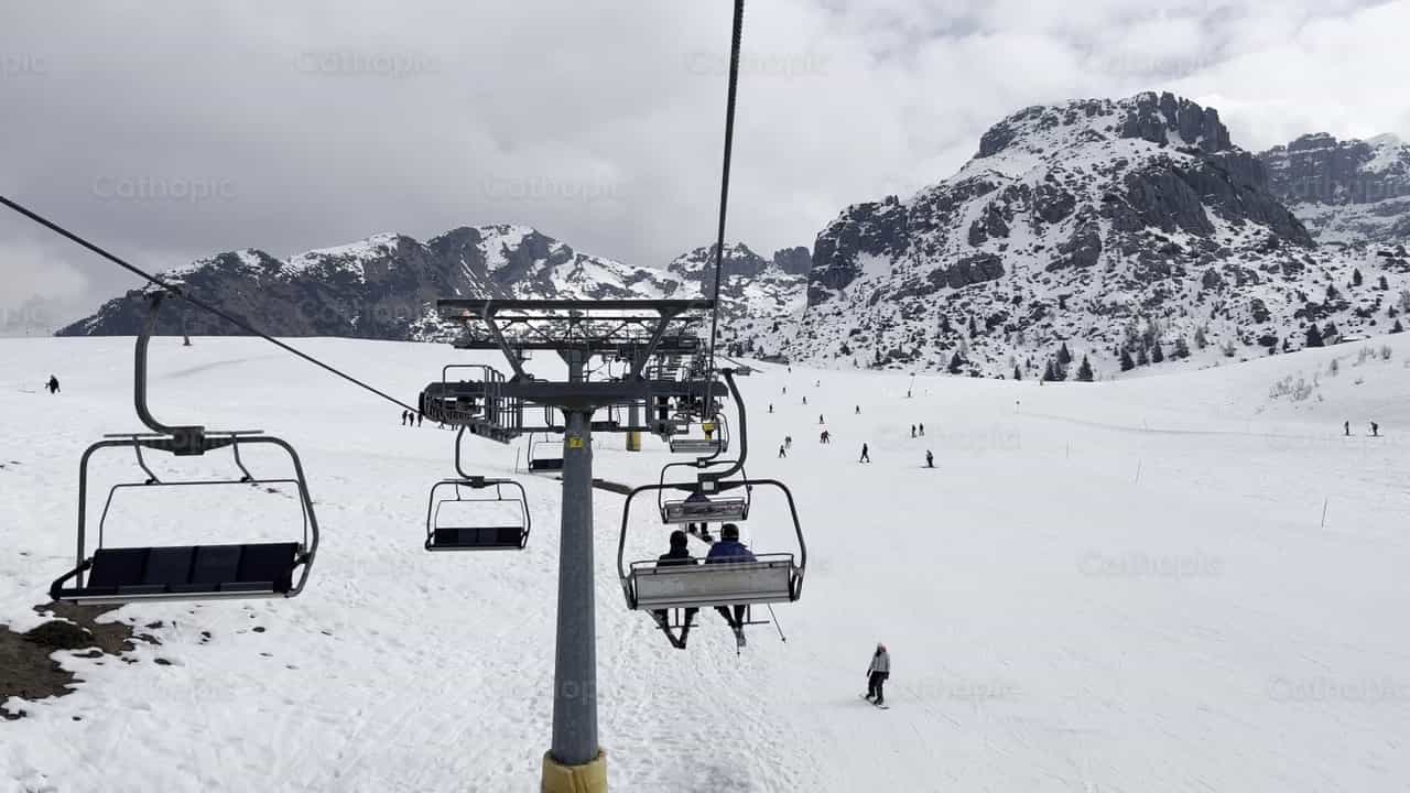 Nieve - Banco de vídeos católicos - Fotografía por Frames Cristianos