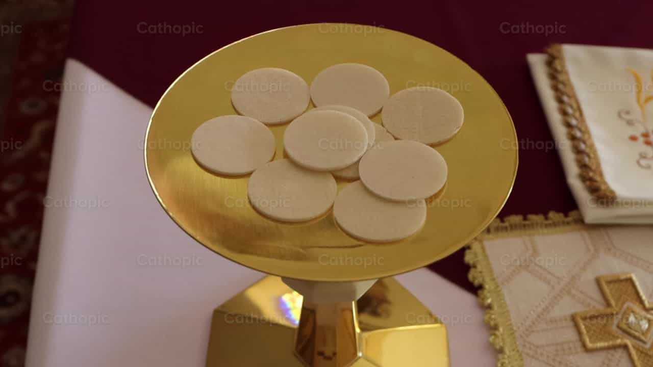 Hostias - Banco de vídeos católicos