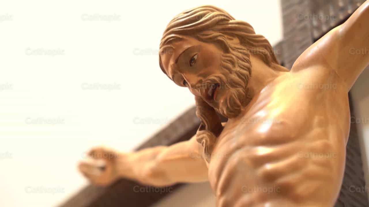 고통의 얼굴 - 가톨릭 스톡 영상 - 사진 제공 Cathopic