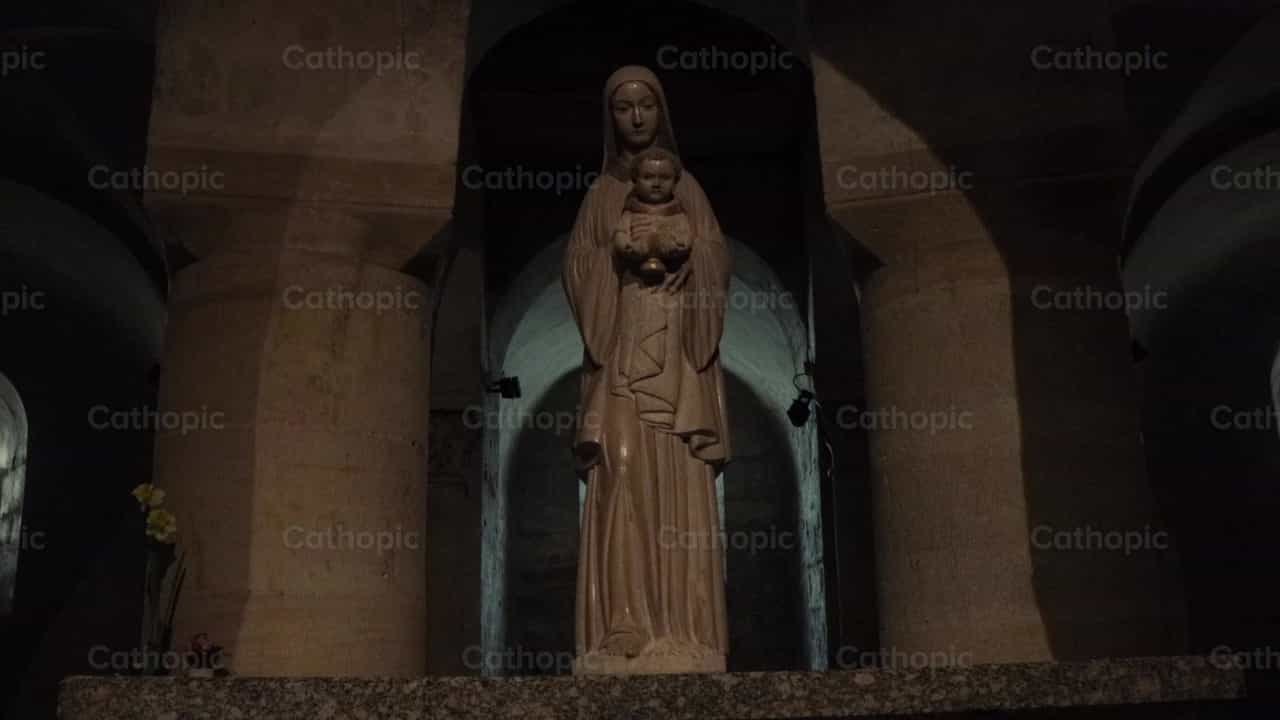 Virgen Maria - Banco de vídeos católicos - Fotografía por Frames Cristianos