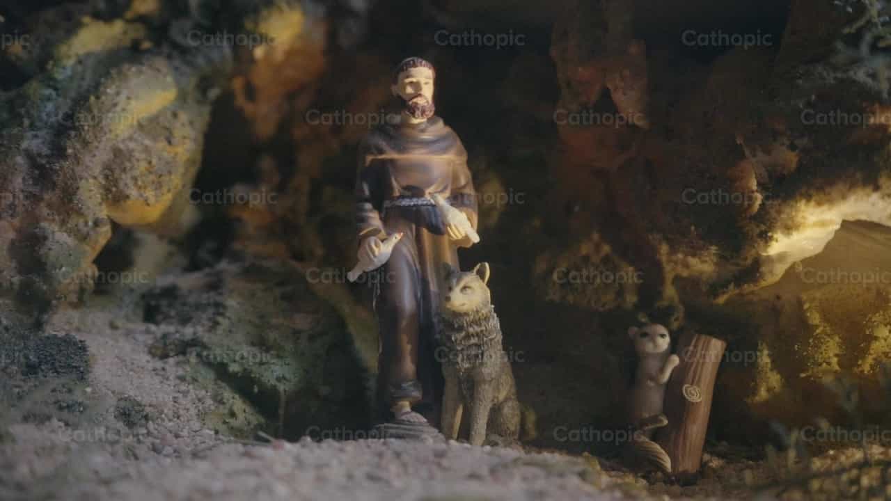 San Francisco de Asis - Banco de vídeos católicos - Fotografía por Lupe Belmonte