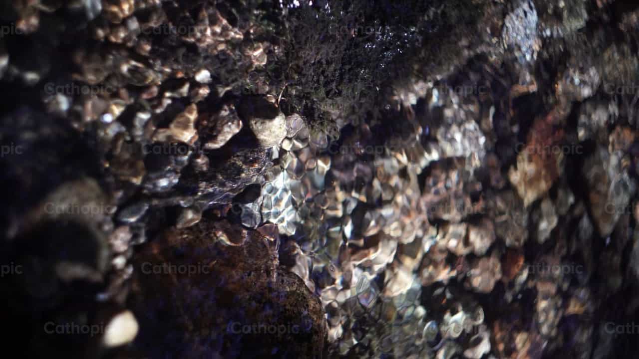 Río y rocas - Banco de vídeos católicos - Fotografía por Lupe Belmonte