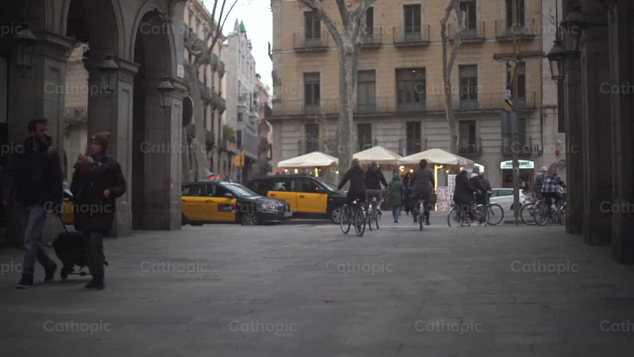Ramblas di Barcellona - Video stock cattolici - Foto di Lupe Belmonte