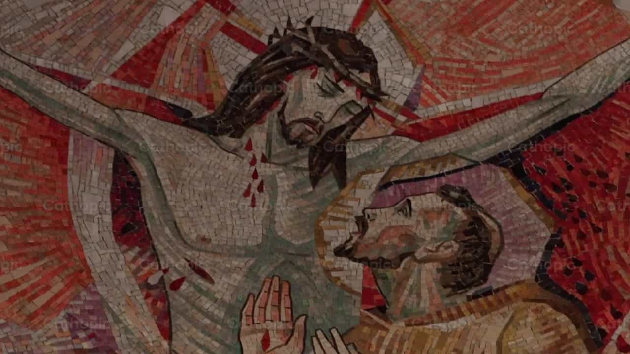 Jesús y Francisco - Banco de vídeos católicos - Fotografía por Saul Ibarra