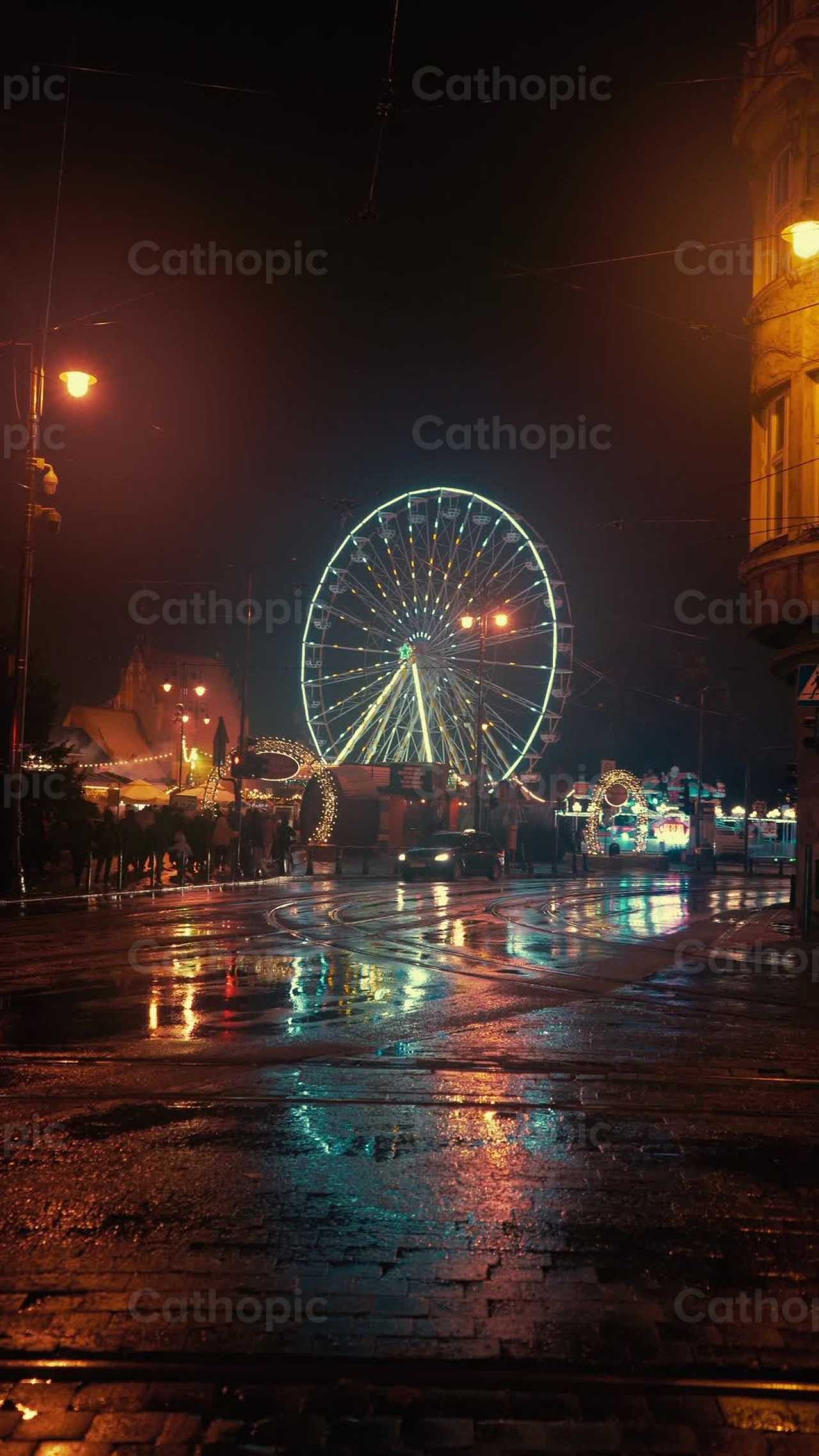 Mercado navideño - Banco de vídeos católicos - Fotografía por Lupe Belmonte