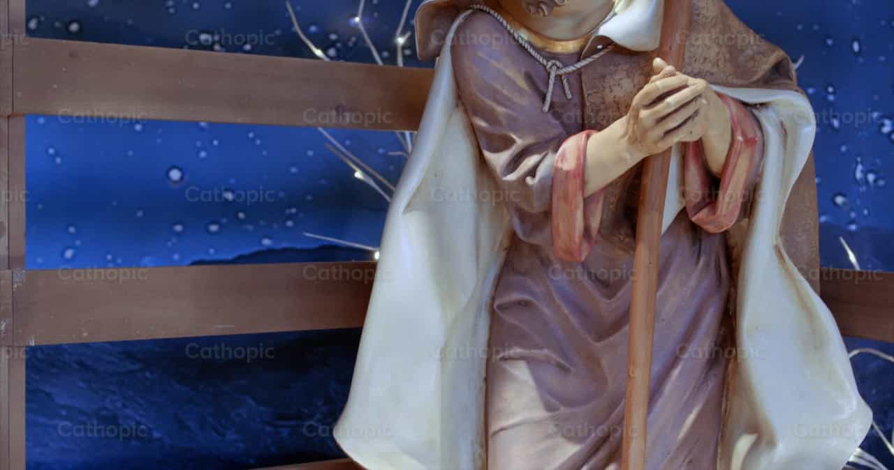 约瑟与玛利亚圣诞降生场景 - 天主教素材视频 - 摄影： Personally Catholic