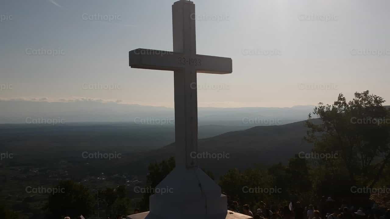 Cross in medugorje - Catholic stock videos - Photo by Alessandro Vicentin