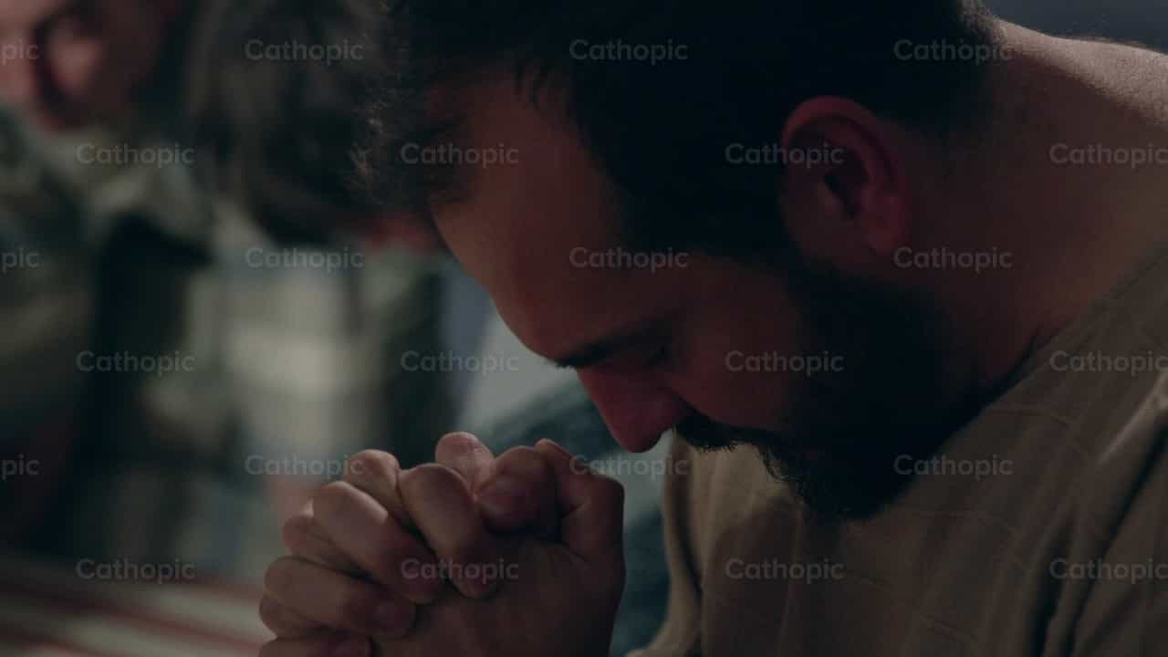 Apóstoles gozosos en Pentecostés - Banco de vídeos católicos