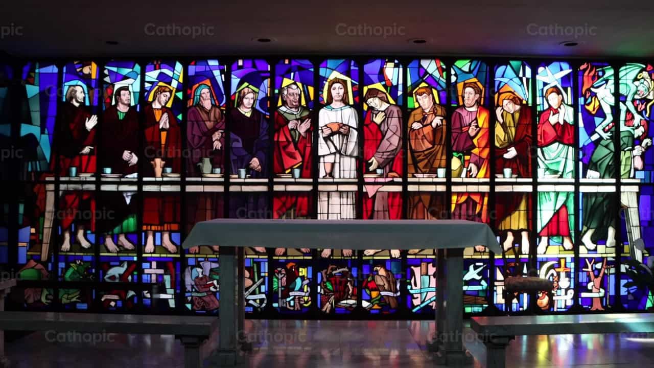 Última cena - Banco de vídeos católicos