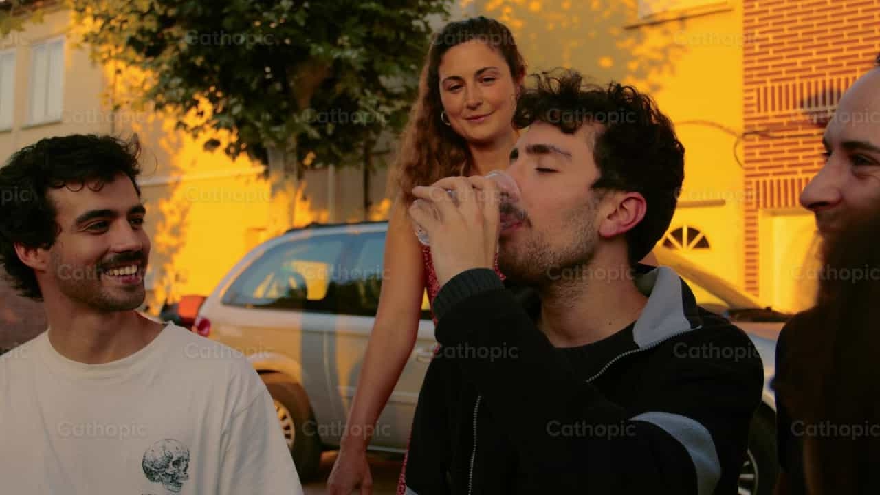 Delen met wie alleen is - Katholieke stockvideo's - Foto door Almures Studio
