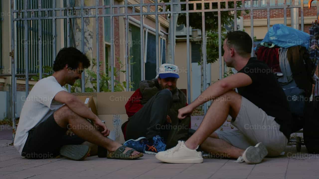 Empathy for the poor - Catholic stock videos - Photo by Almures Studio