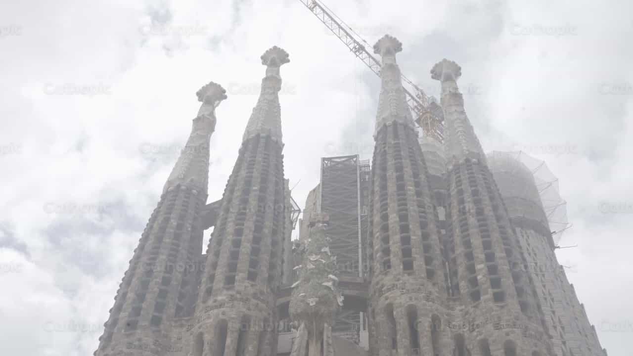 Sagrada Família - Vídeos católicos de stock