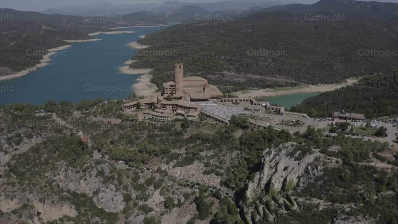 Sanctuary of Torreciudad - Catholic stock videos - Photo by Álvaro García