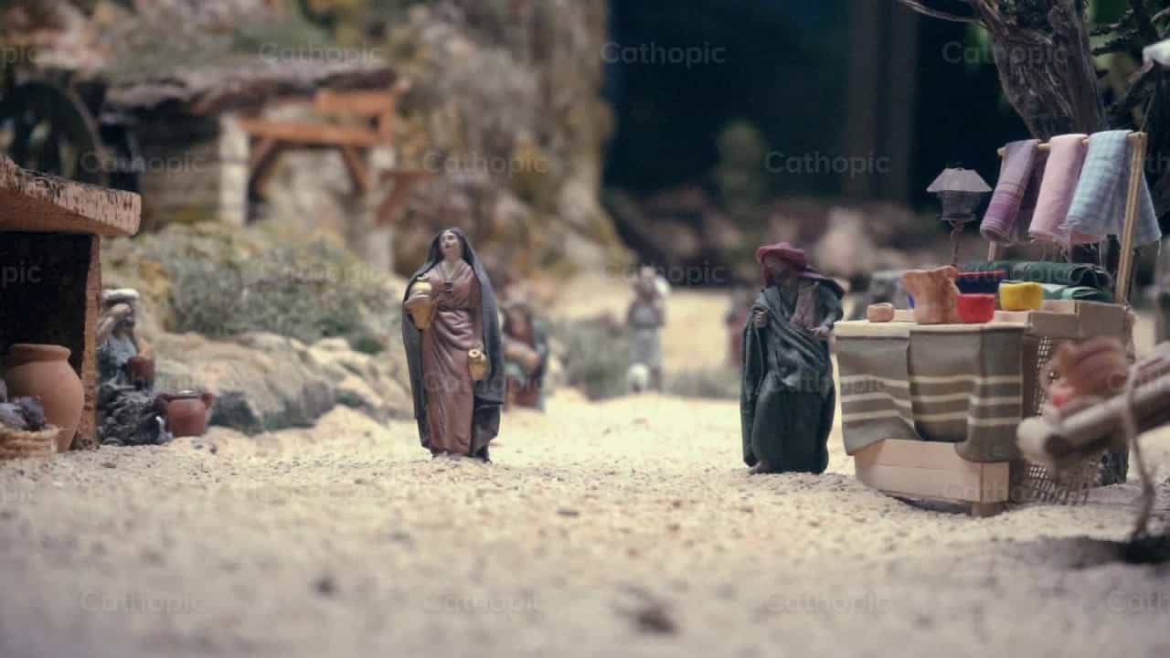 Markt - Katholische Stock-Videos