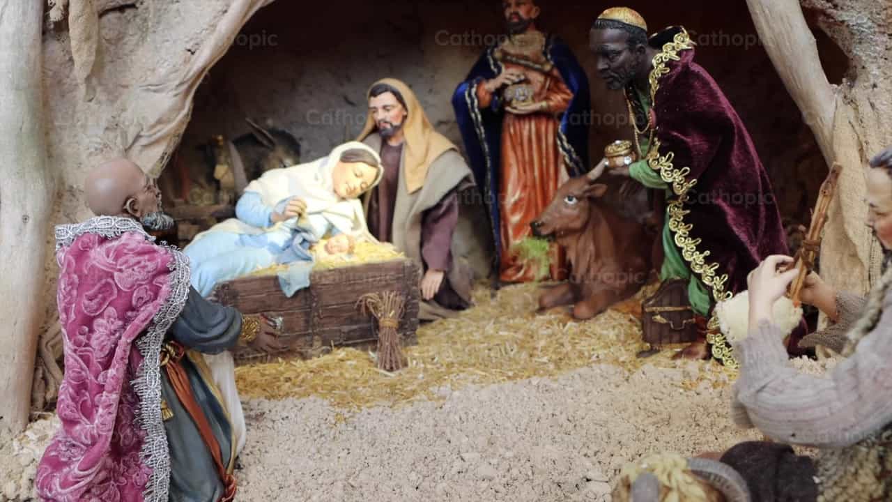 Nacimiento de Jesus - Banco de vídeos católicos