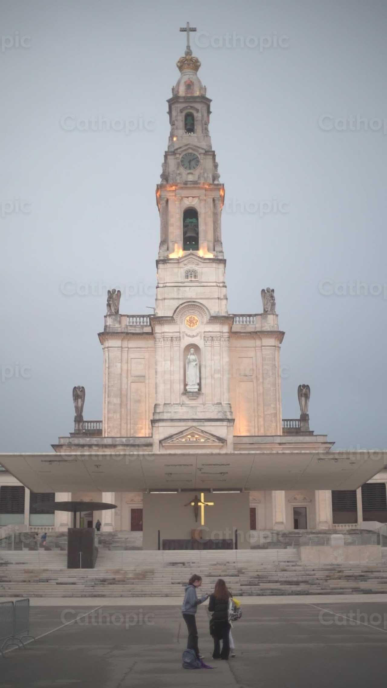 Santuario de fatima - Banco de vídeos católicos - Fotografía por Lupe Belmonte