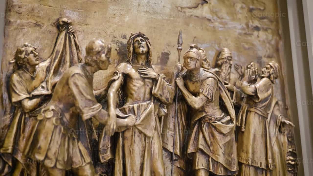 Stations of the Cross - Catholic stock videos - Photo by Maria Carpenter
