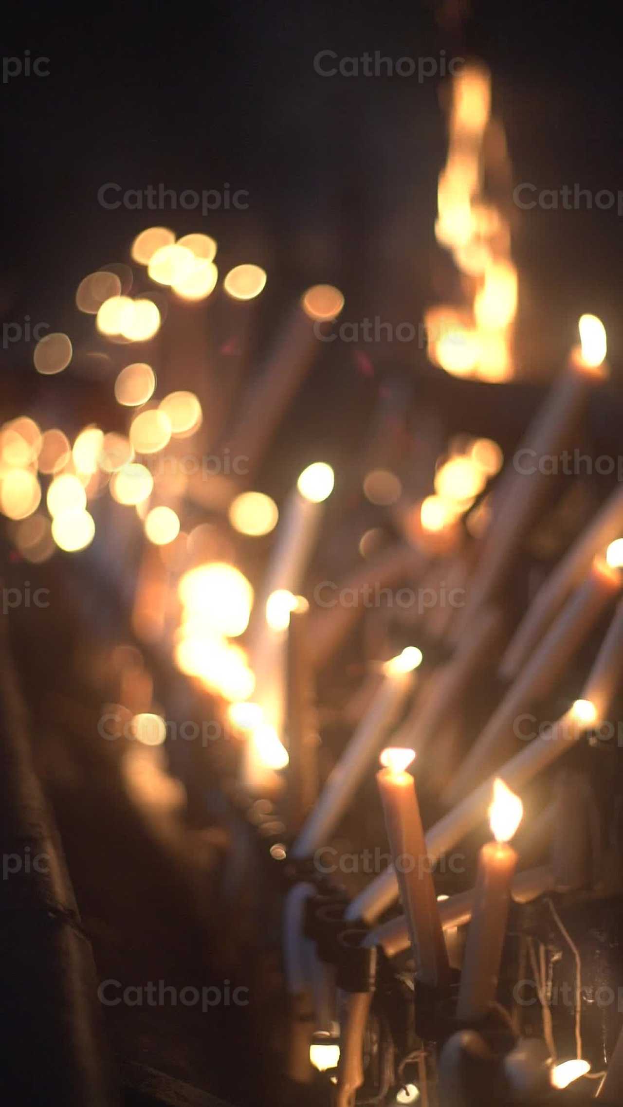 Velas - Banco de vídeos católicos