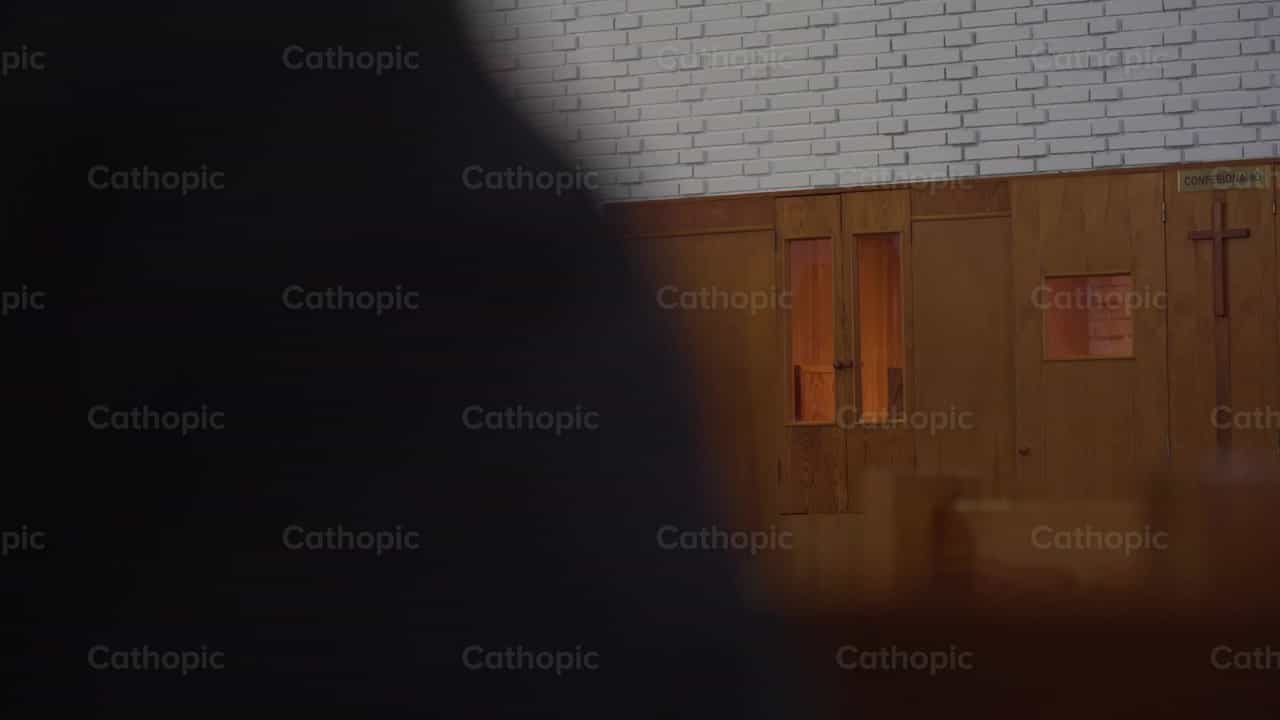 Christus van Barmhartigheid - Katholieke stockvideo's