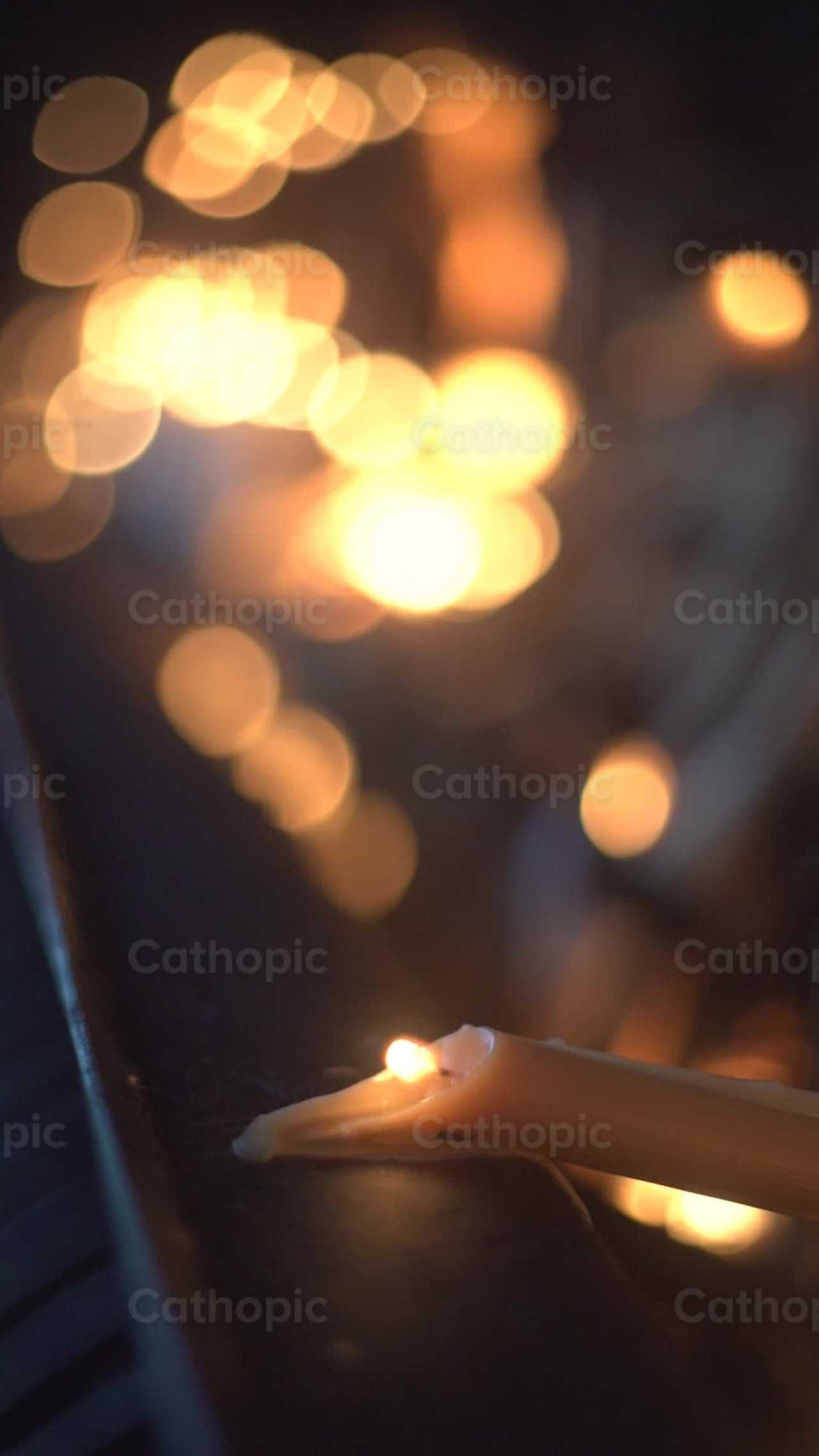 Candle - Catholic stock videos - Photo by Lupe Belmonte