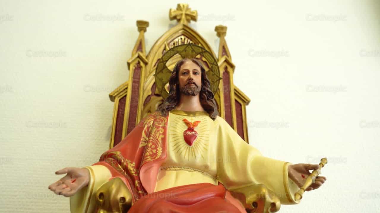 Jesus The King - Catholic stock videos