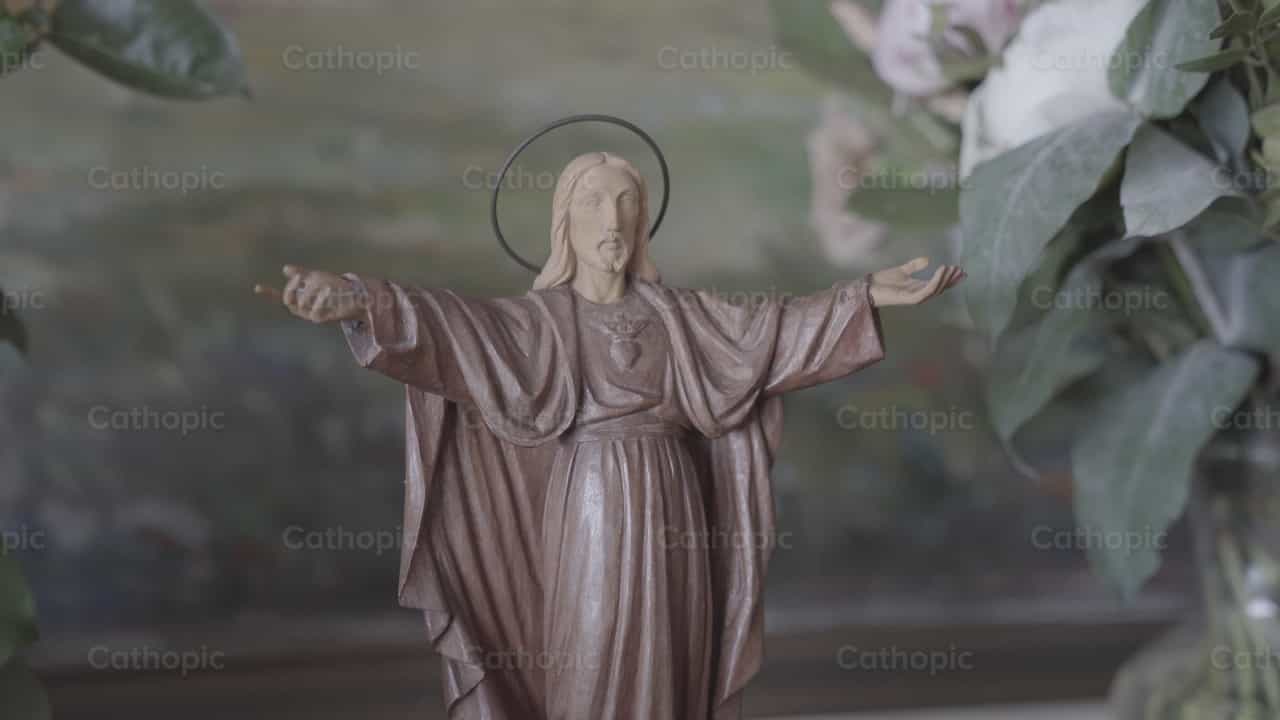 Sagrado Corazon de Jesus - Banco de vídeos católicos - Fotografía por Lupe Belmonte