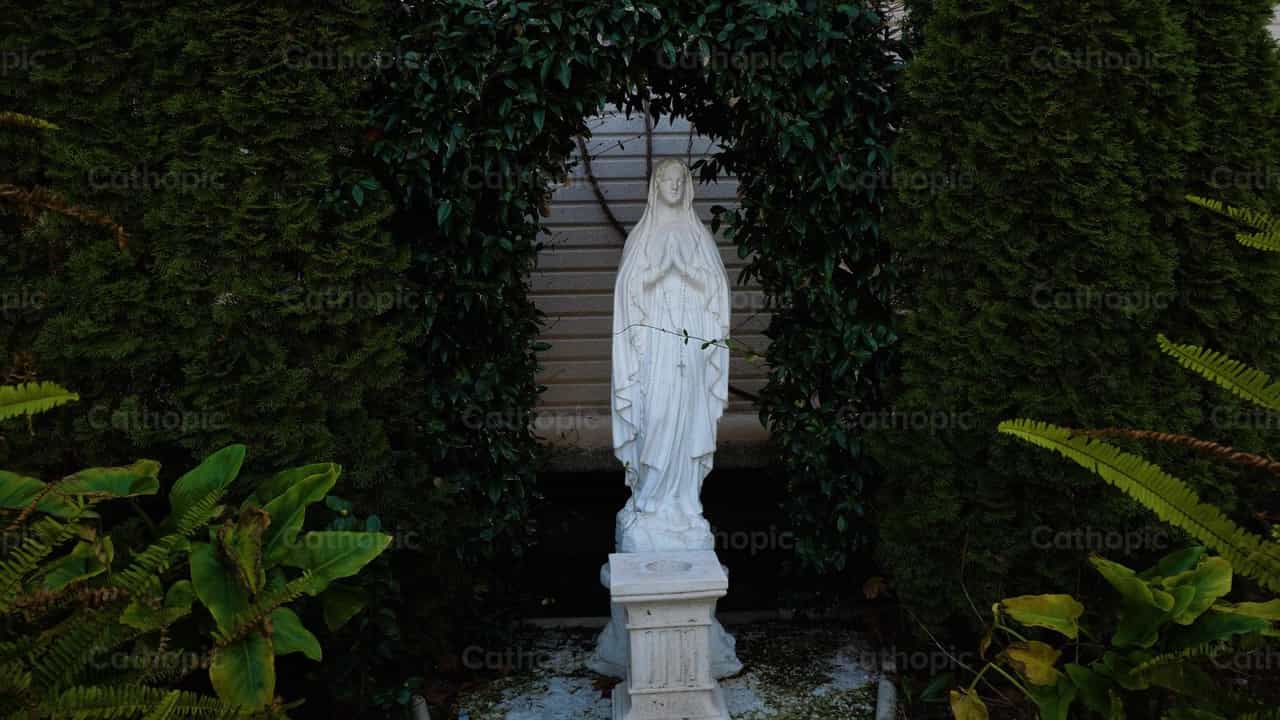 Virgen María, Ángulo 4 - Banco de vídeos católicos - Fotografía por Cathopic