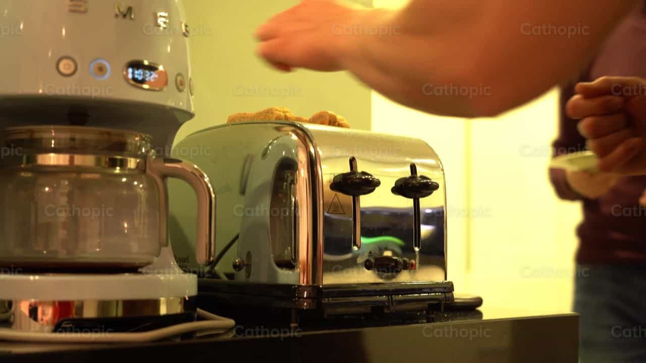 Diner koken, opname 3 - Katholieke stockvideo's
