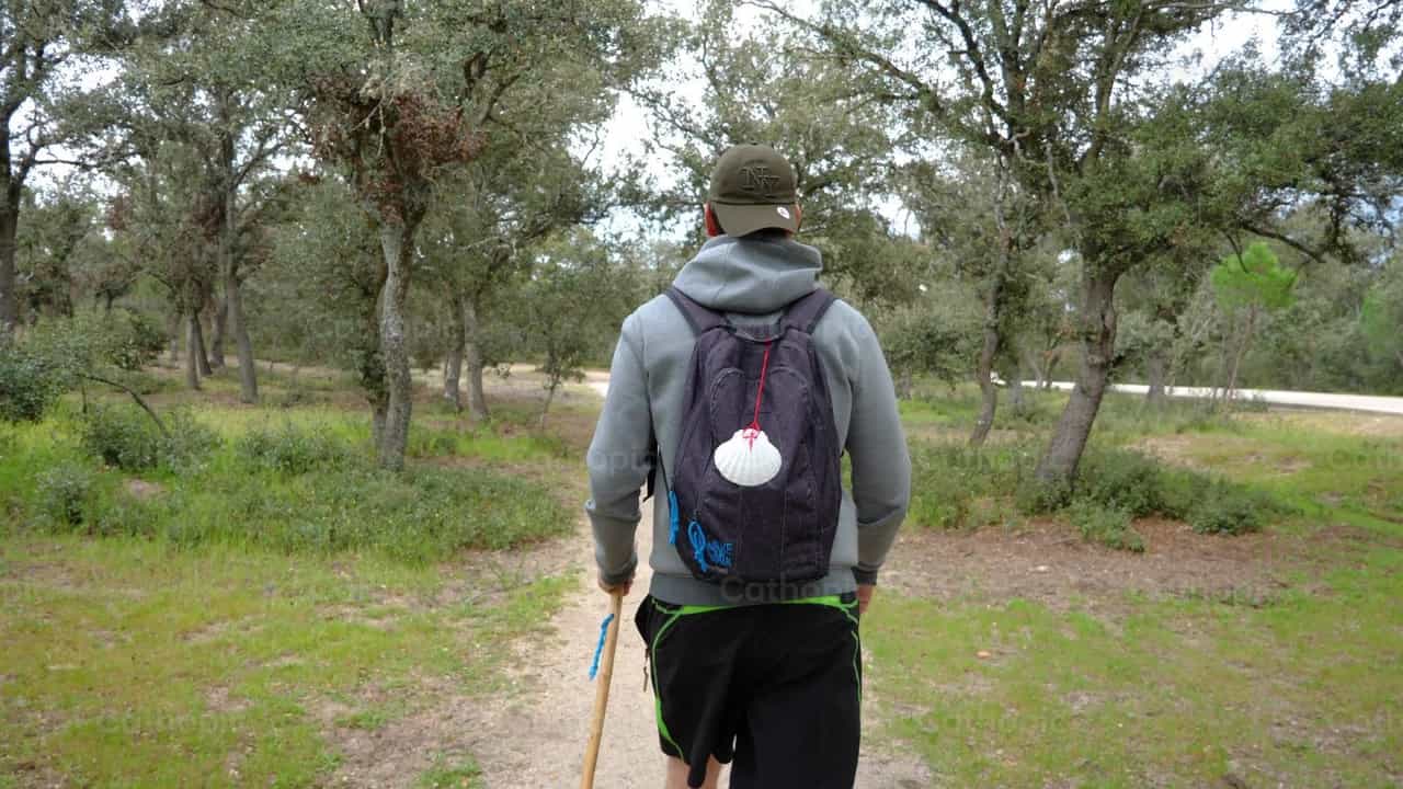 Camino de Santiago - Banco de vídeos católicos - Fotografía por Cathopic