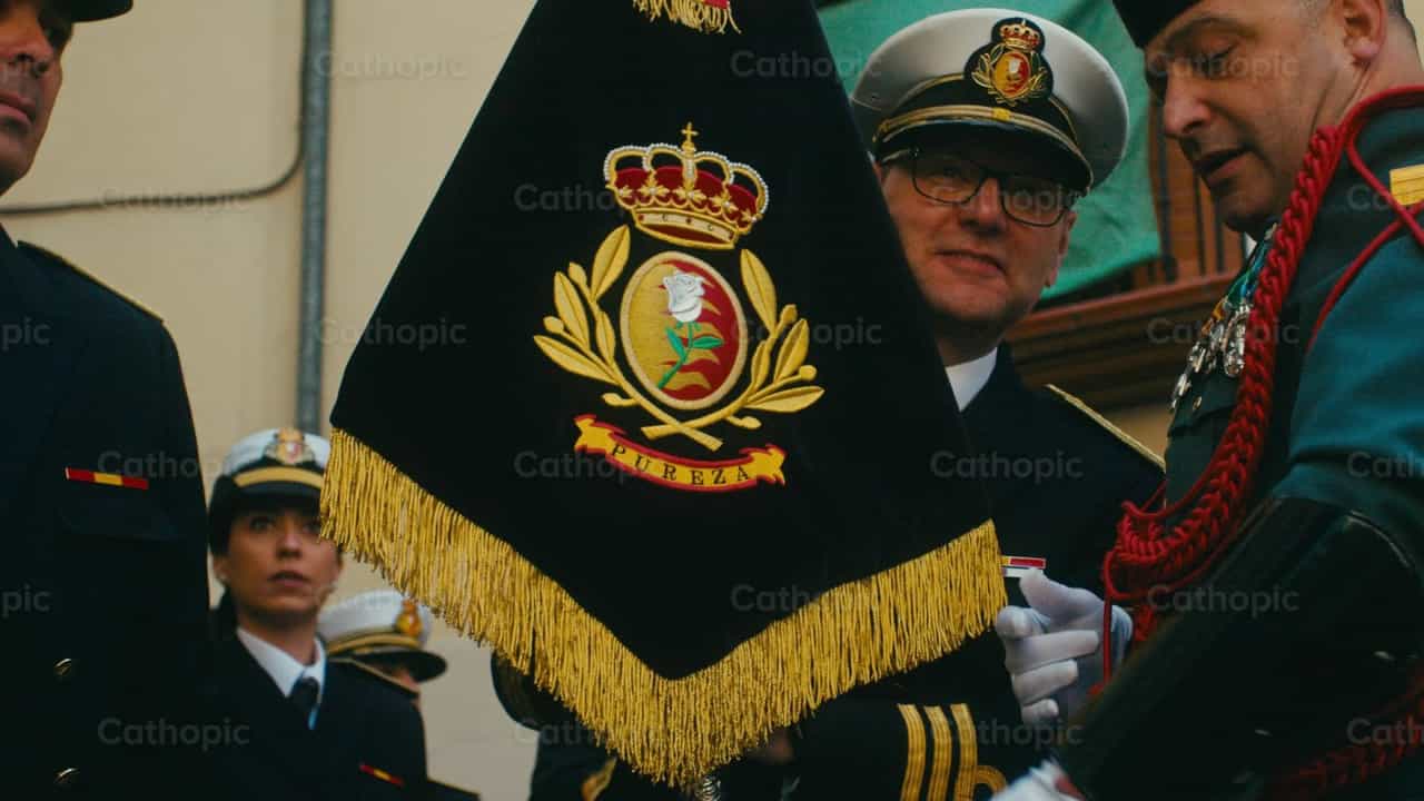 Estandarte de la Rosa Mística - Banco de vídeos católicos