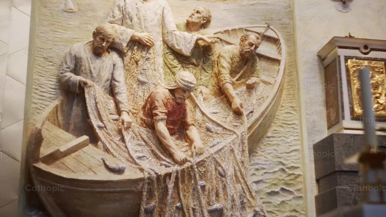 Pesca milagrosa - Banco de vídeos católicos