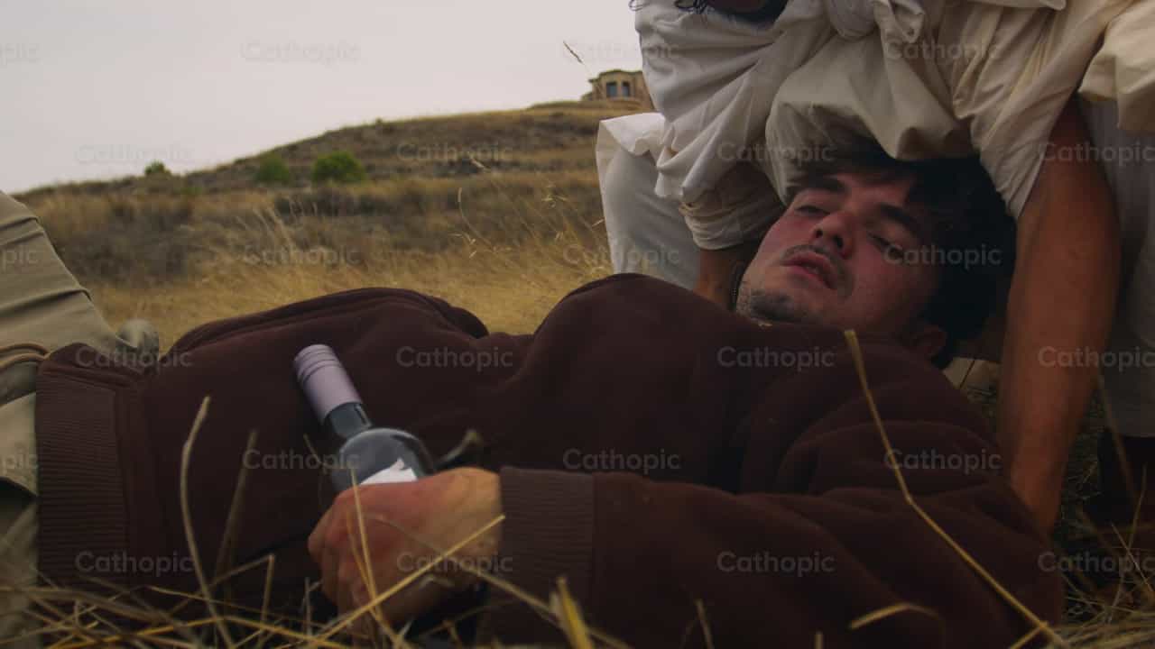 Jesus raises the sick - Catholic stock videos - Photo by Almures Studio