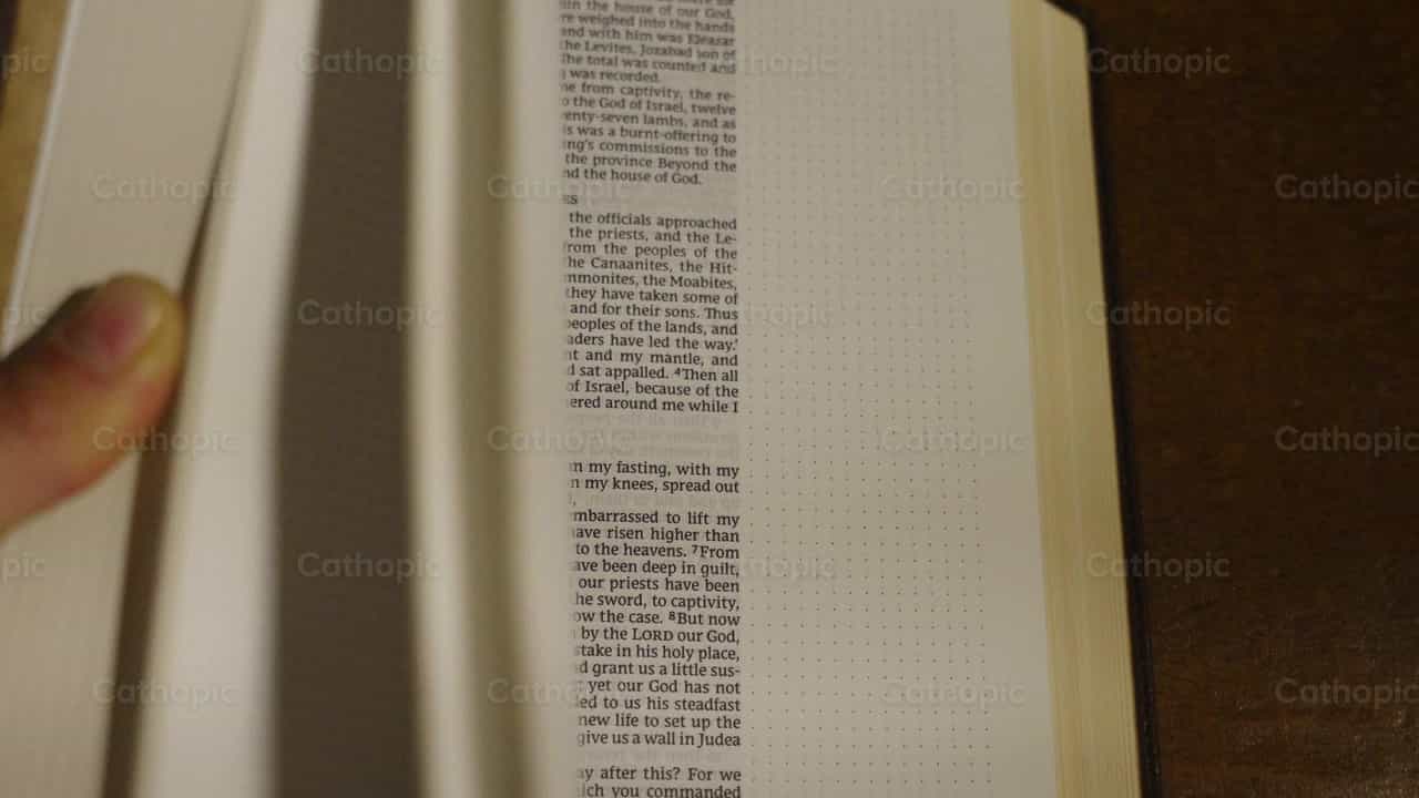 Meditar la Palabra de Dios - Banco de vídeos católicos - Fotografía por Santiago de la Hoz