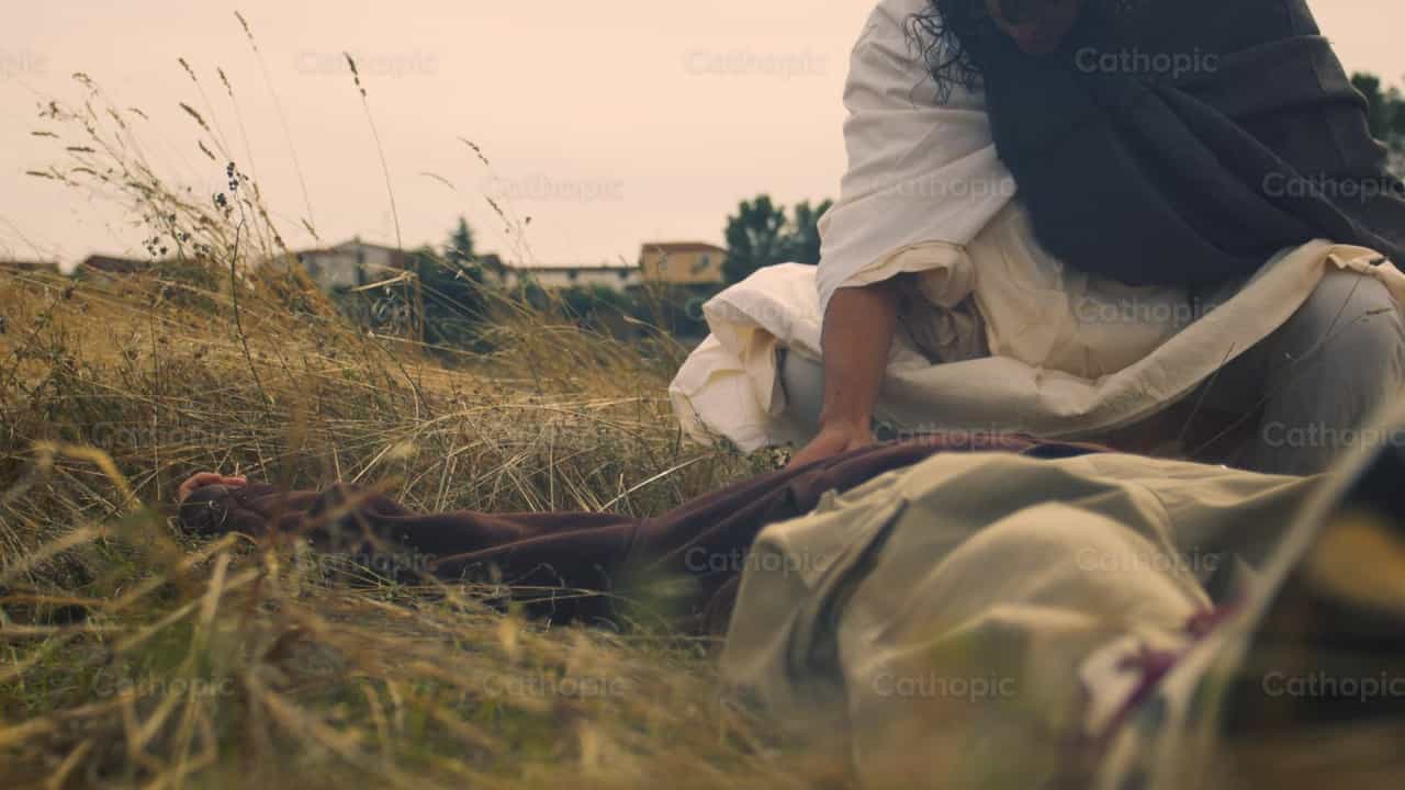 Jesus has compassion on the sick - Catholic stock videos - Photo by Almures Studio