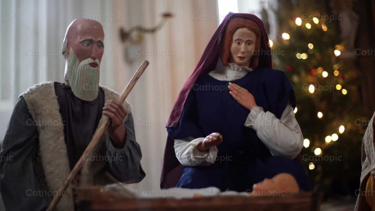 Weihnachten - Katholische Stock-Videos
