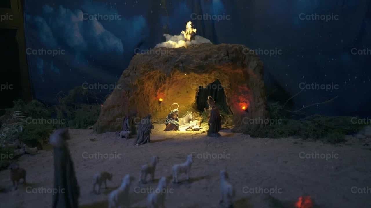 Naissance de Jésus - Vidéos catholiques de stock